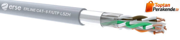Erse CAT 6 F/UTP LSZH 4X2X23 AWG RAL 7001 GRİ